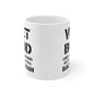 Vet Bod Coffee Mug | Like A Dad Bob But With Extra Back Pain Military Veteran Gift | Gift For Dad | Patriotic Fathers Day Drink Funny Mug |Ceramic Mug 11oz