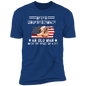 Never Underestimate - Vet Z61x Premium Short Sleeve Tee (Closeout)