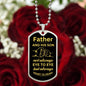 Dog Tag | Father and Son Eye To Eye