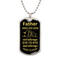 Dog Tag | Father and Son Eye To Eye