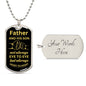 Dog Tag | Father and Son Eye To Eye
