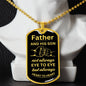 Dog Tag | Father and Son Eye To Eye
