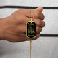 Dog Tag | Father and Son Eye To Eye