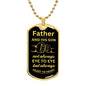Dog Tag | Father and Son Eye To Eye