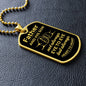 Dog Tag | Father and Son Eye To Eye