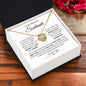 To My Soulmate | Love Knot Necklace (Yellow & White Gold Variants)