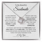 To My Soulmate | Love Knot Necklace (Yellow & White Gold Variants)
