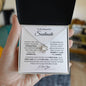 To My Soulmate | Love Knot Necklace (Yellow & White Gold Variants)