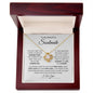 To My Soulmate | Love Knot Necklace (Yellow & White Gold Variants)
