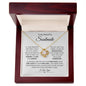 To My Soulmate | Love Knot Necklace (Yellow & White Gold Variants)