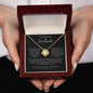 To My Soulmate | Love Knot Necklace (Yellow & White Gold Variants)