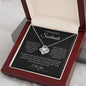 To My Soulmate | Love Knot Necklace (Yellow & White Gold Variants)