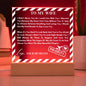 To My Wife | Acrylic Square Plaque