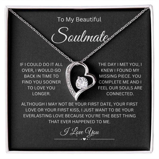 To My Soulmate | Forever Love Necklace