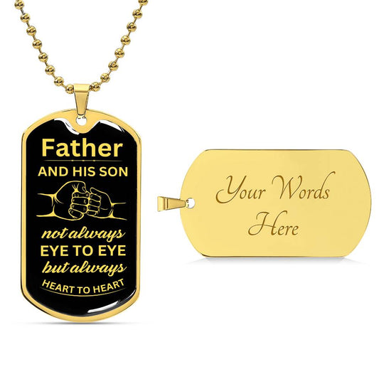 Dog Tag | Father and Son Eye To Eye
